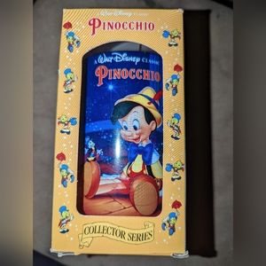 NIB Disney collectible Pinocchio glass cup